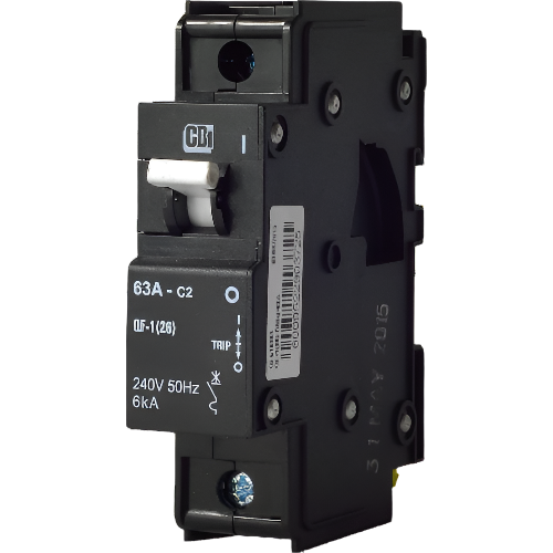 QF-1(26mm)63A S/P 6ka Circuit Breaker - Online Electrical