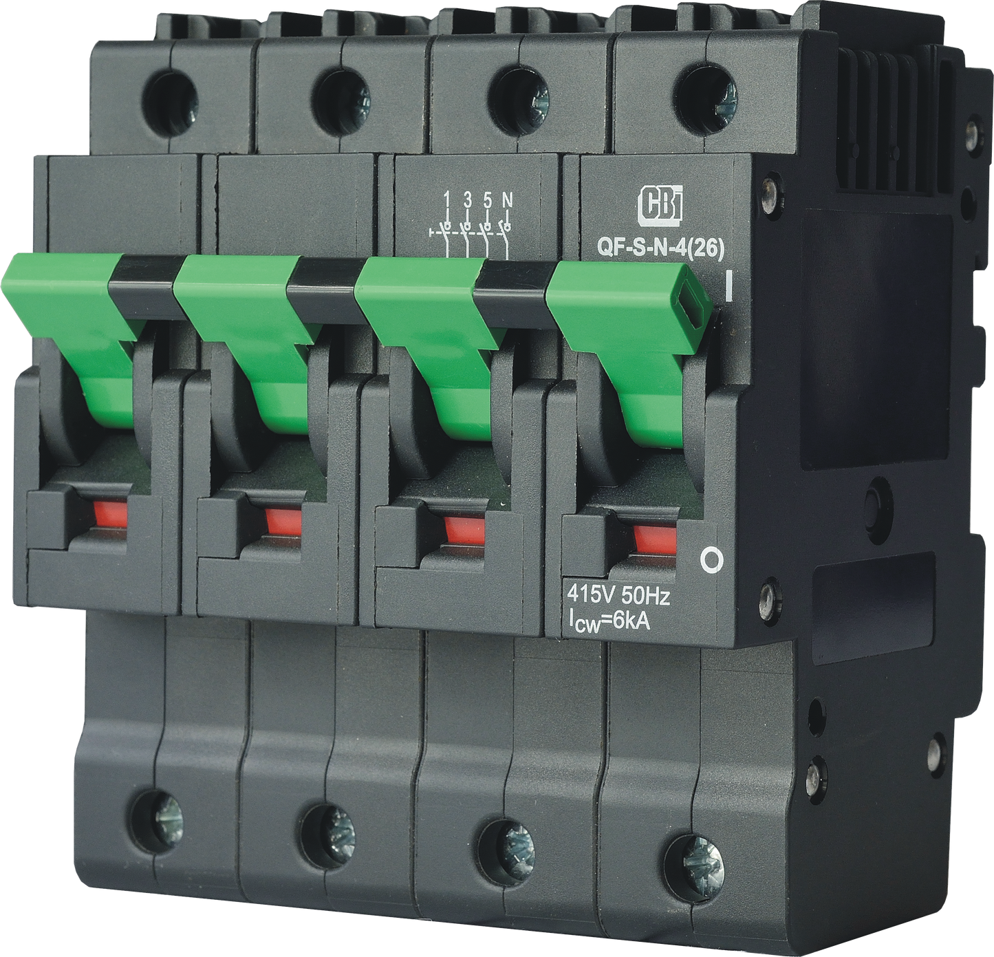 QF-S-4(26MM)63A 4P 6kA Isolator