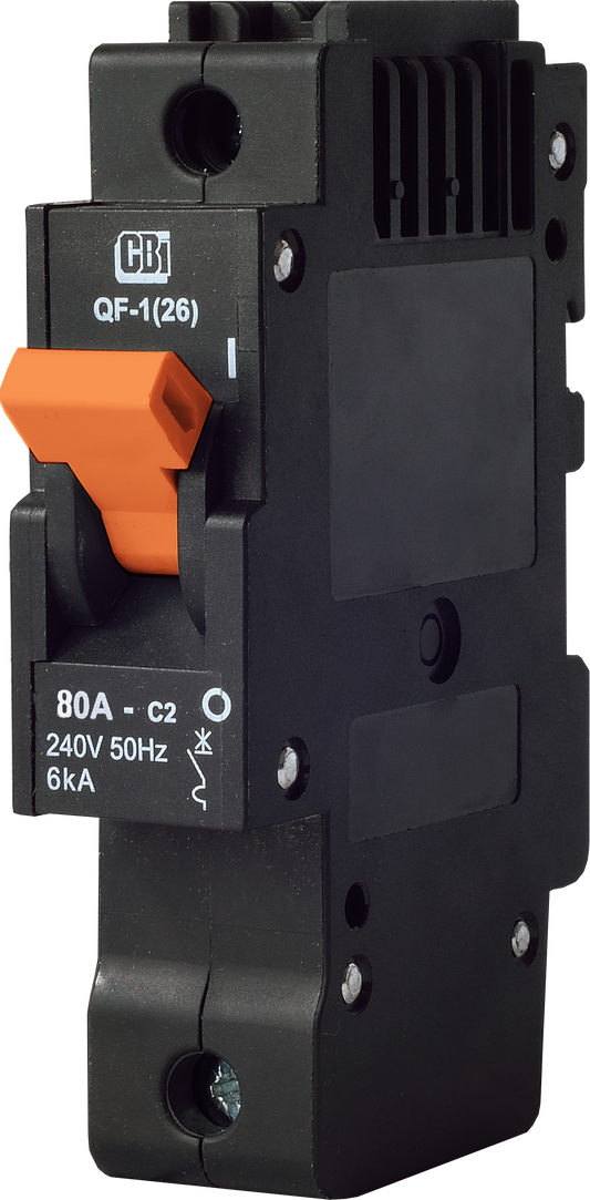 QF-1(26MM)35A S/P 6KA Orange Toggle