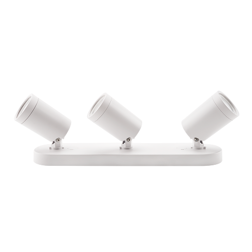 R344 Coastline 3 GU10 Surface Mount White Light Fittings