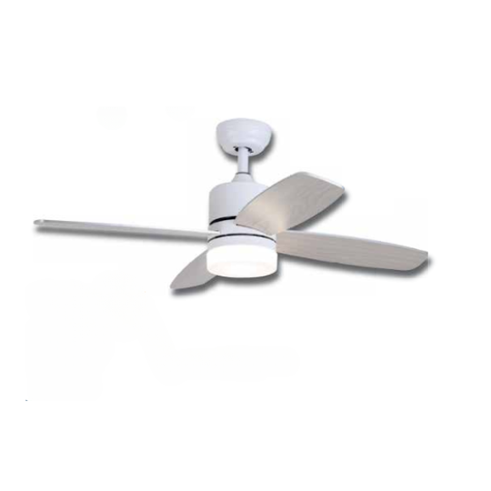 OLF-300WH 4Blade Ceiling Fan 18W LED Light