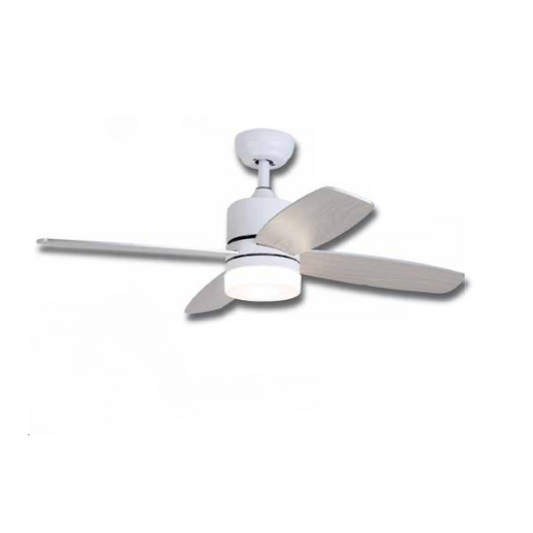 OLF-300WH 4Blade Ceiling Fan 18W LED Light