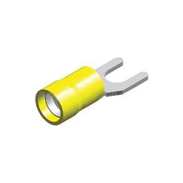 S5-4SV 4mm Yellow Spade - Online Electrical