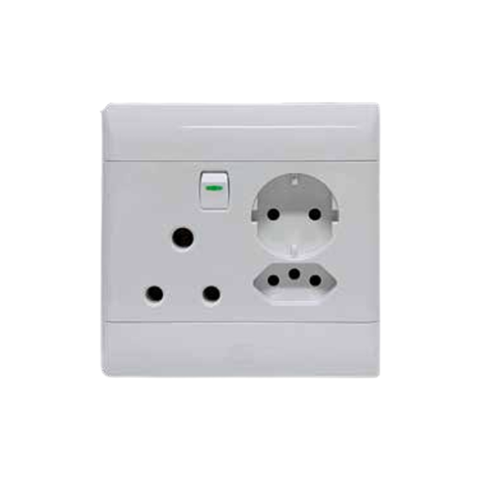 SUP693-W SA/Shuko Switched Socket Outlet