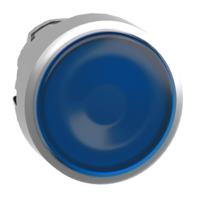 ZB4BW363 Blue LED Illuminated Push Button