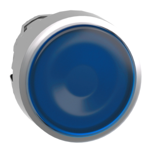 ZB4BW363 Blue LED Illuminated Push Button