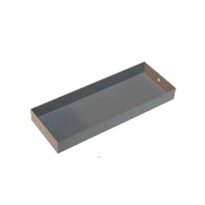 P801 Double Compartment Power Skirting End Cap - Various colours