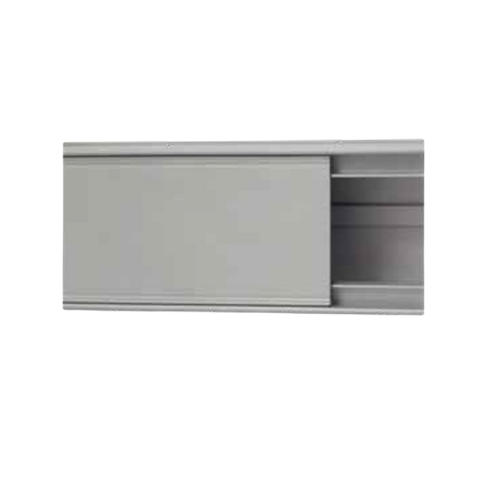 P802 Single Compartment Power Skirting Per 2.4mtr Length - Various colours