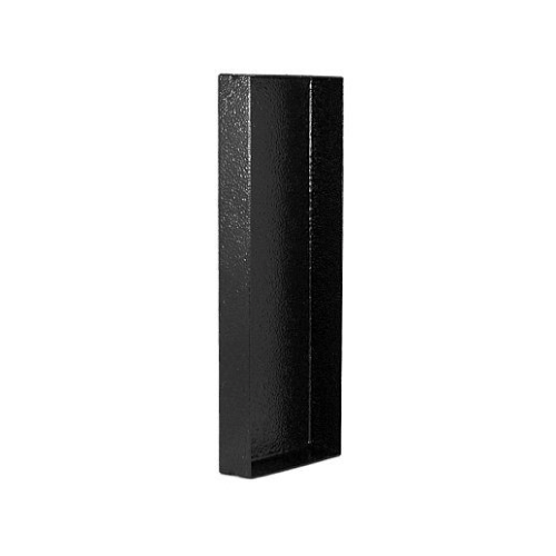 P801 Double Compartment Power Skirting End Cap - Various colours