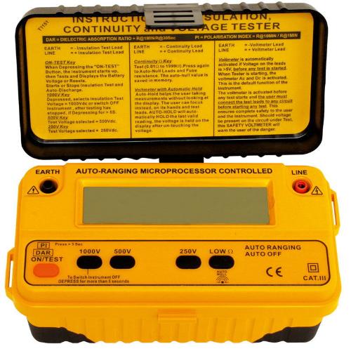 T1151 1000V Insulation Tester - Online Electrical