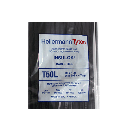 T50L Cable Ties 100/PKT - Online Electrical