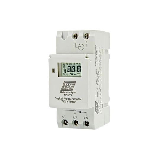 TDDT7 7Day Digital Timer | Hellerman Tyton | Wholesale Supplies ...