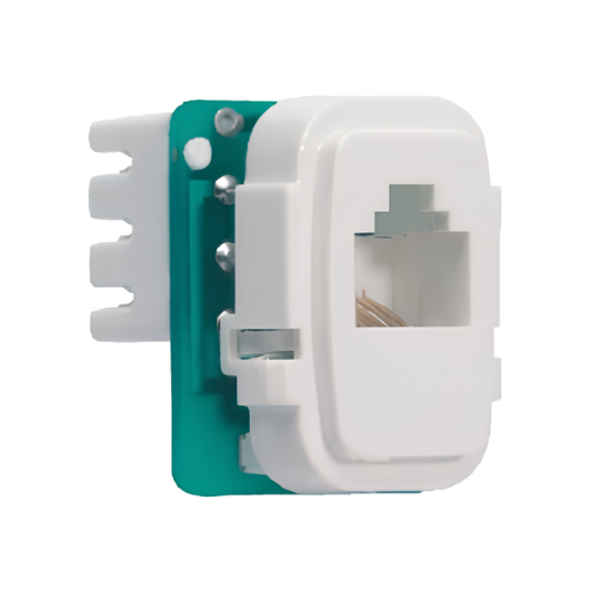 TI657-P RJ11 Telephone Insert White - CBI Range