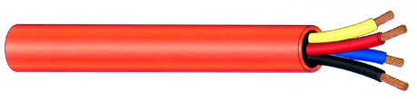 6MM X 4CORE Orange Trailing Cable Per Metre