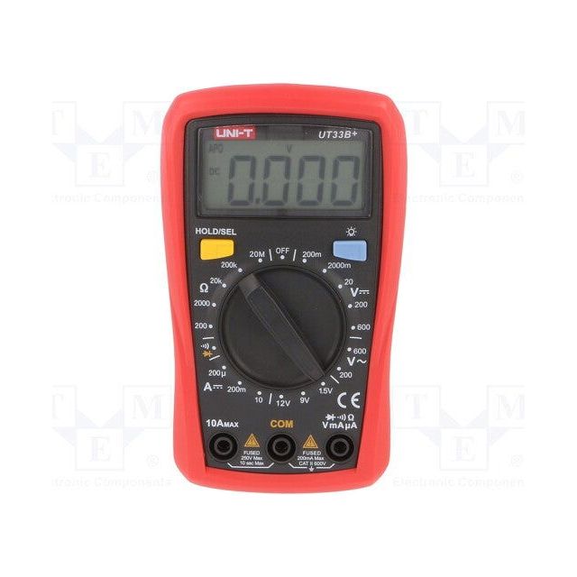 Ut133b UT33B+ Digital Multimeter – Online Electrical