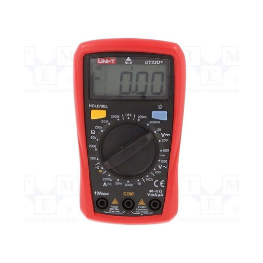 UT33D+ Digital Multimeter - Online Electrical