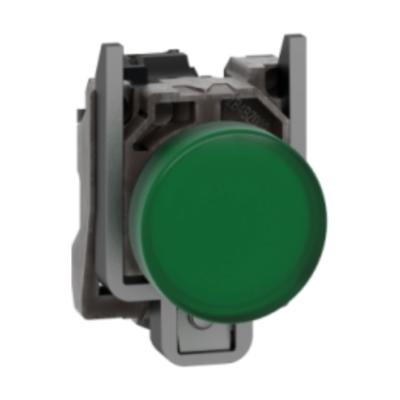 XB4BVM3 230V Green LED Pilot Light Complete - Online Electrical