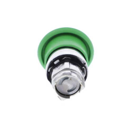 ZB4BC3 Green Mushroom Push Button Head
