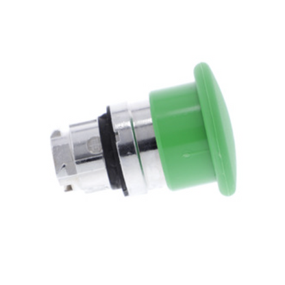 ZB4BC3 Green Mushroom Push Button Head