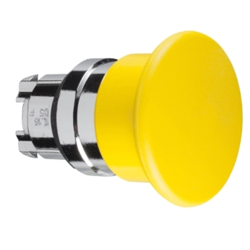 ZB4BC5 Yellow Mushroom Push Button