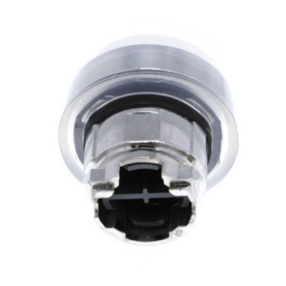 ZB4BP1 White Push Button Flush Head Booted