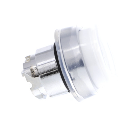 ZB4BP1 White Push Button Flush Head Booted