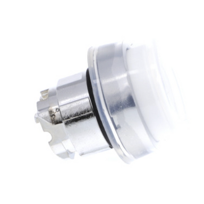 ZB4BP1 White Push Button Flush Head Booted