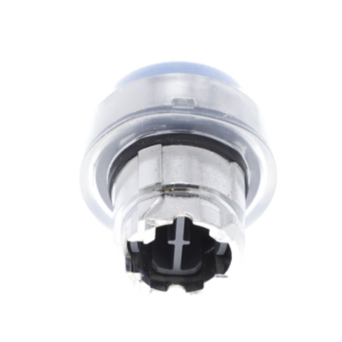 ZB4BP6 Blue Push Button Flush Head Booted