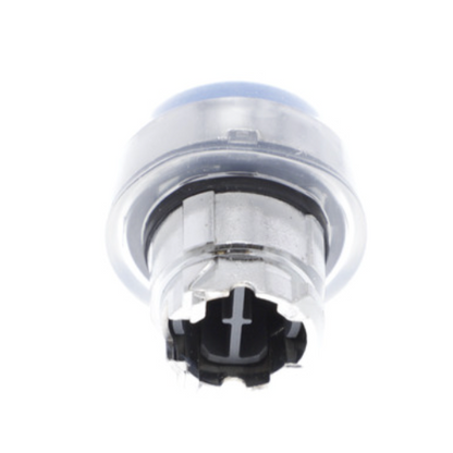 ZB4BP6 Blue Push Button Flush Head Booted